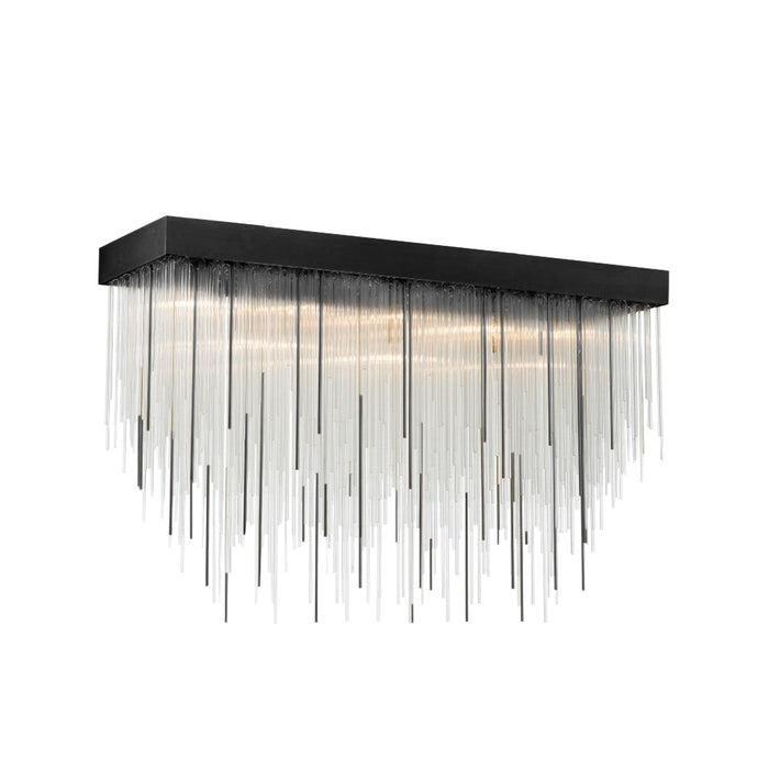 Zeev Lighting CD10414-27-SBB 27 Light Chandelier, Satin Brushed Black