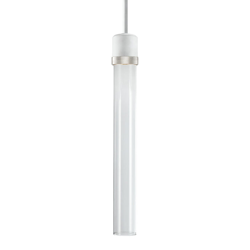 Zeev Lighting P11702-LED-MW-K-PN-G2 LED Pendant, Matte White