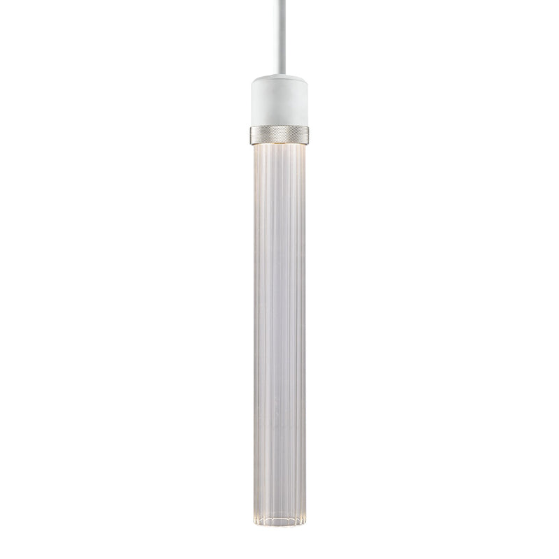 Zeev Lighting P11702-LED-MW-K-PN-G4 LED Pendant, Matte White