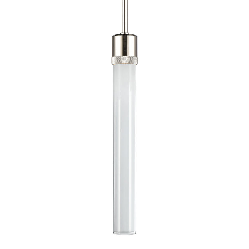 Zeev Lighting P11703-LED-PN-G2 LED Pendant, Polished Nickel