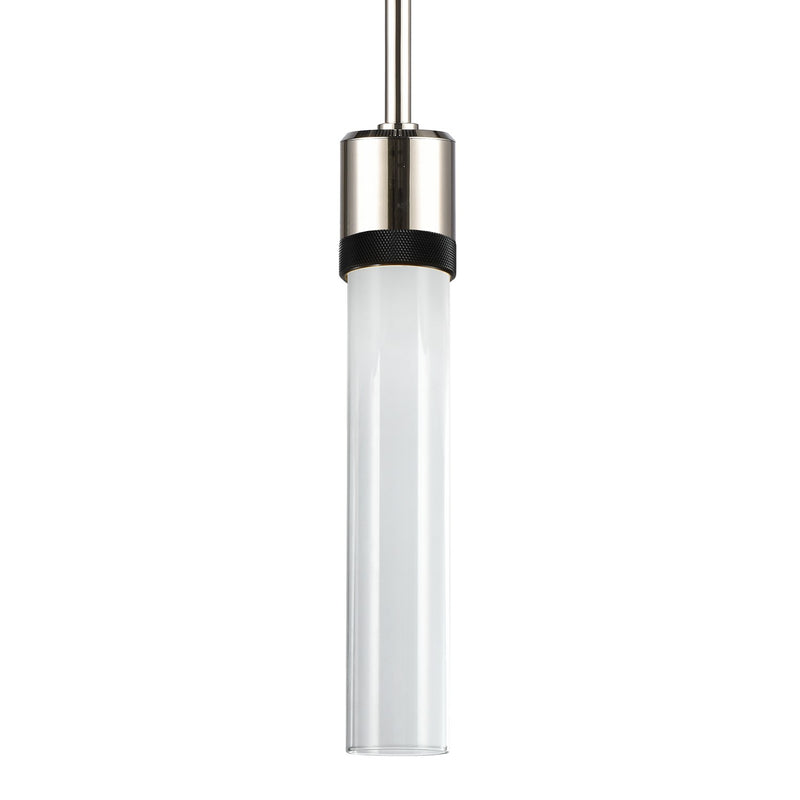 Zeev Lighting P11703-LED-PN-K-SBB-G1 LED Pendant, Polished Nickel