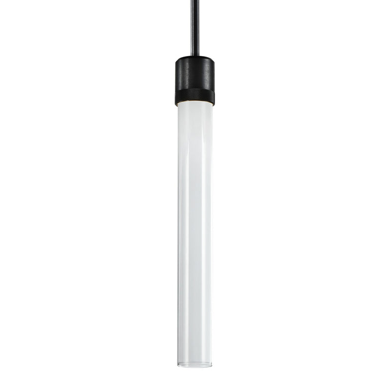 Zeev Lighting P11704-LED-SBB-G2 LED Pendant, Satin Brushed Black