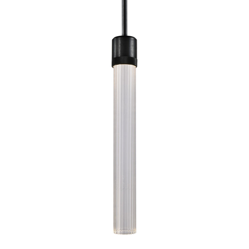 Zeev Lighting P11704-LED-SBB-G4 LED Pendant, Satin Brushed Black