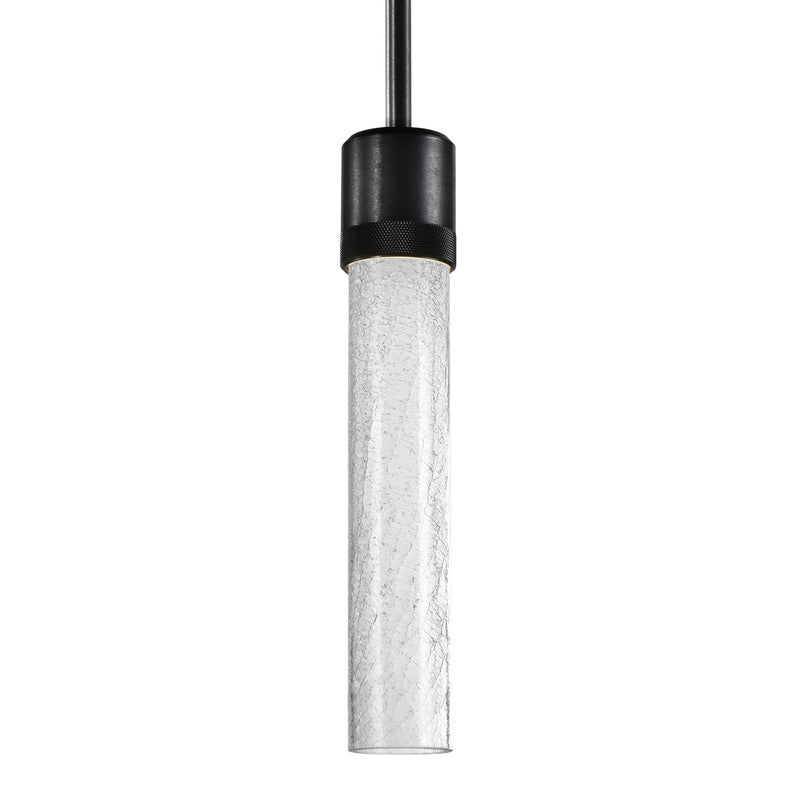 Zeev Lighting P11704-LED-SBB-G5 LED Pendant, Satin Brushed Black