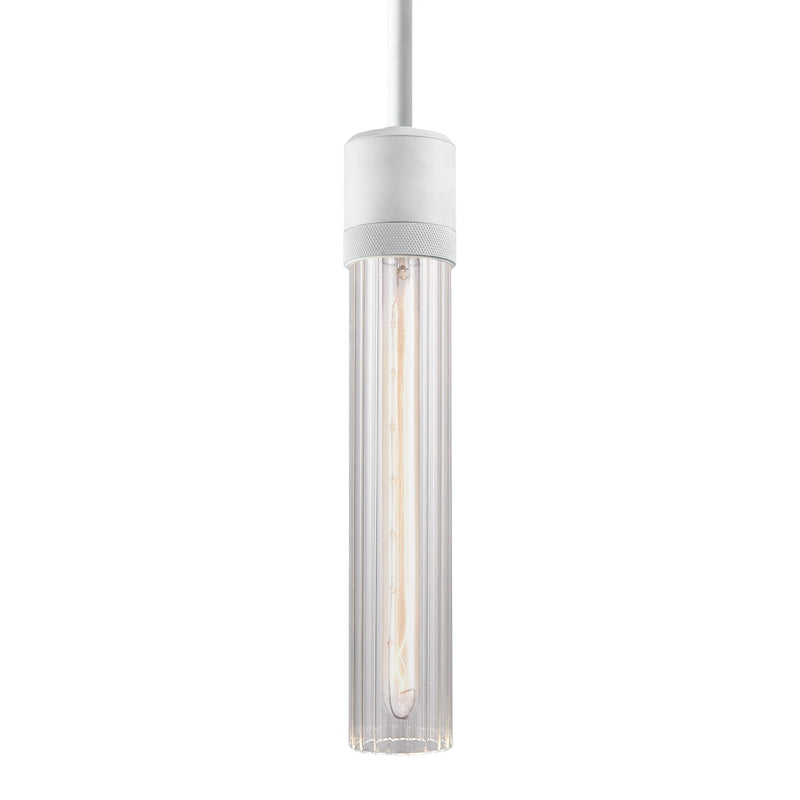 Zeev Lighting P11706-E26-MW-G3 One Light Pendant, Matte White