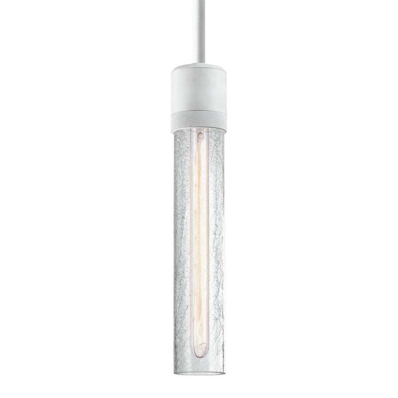 Zeev Lighting P11706-E26-MW-G5 One Light Pendant, Matte White