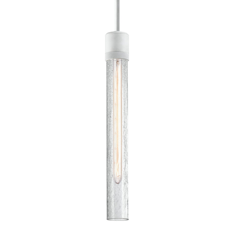 Zeev Lighting P11706-E26-MW-G6 One Light Pendant, Matte White