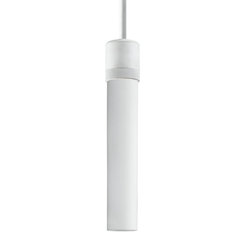 Zeev Lighting P11706-E26-MW-G7 One Light Pendant, Matte White