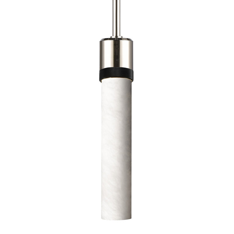 Zeev Lighting P11707-E26-PN-K-SBB-G9 One Light Pendant, Satin Brushed Black