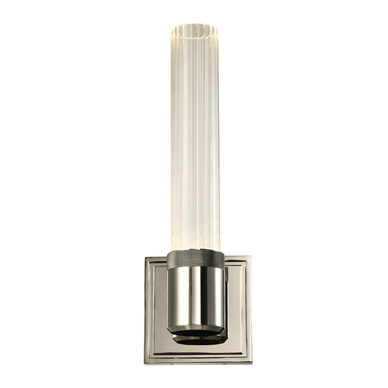 Zeev Lighting WS11711-LED-1-PN-G3 LED Wall Sconce, Polished Nickel