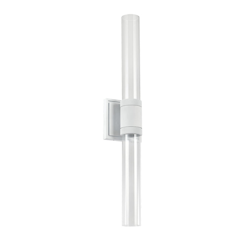 Zeev Lighting WS11714-LED-2-MW-G1 LED Wall Sconce, Matte White