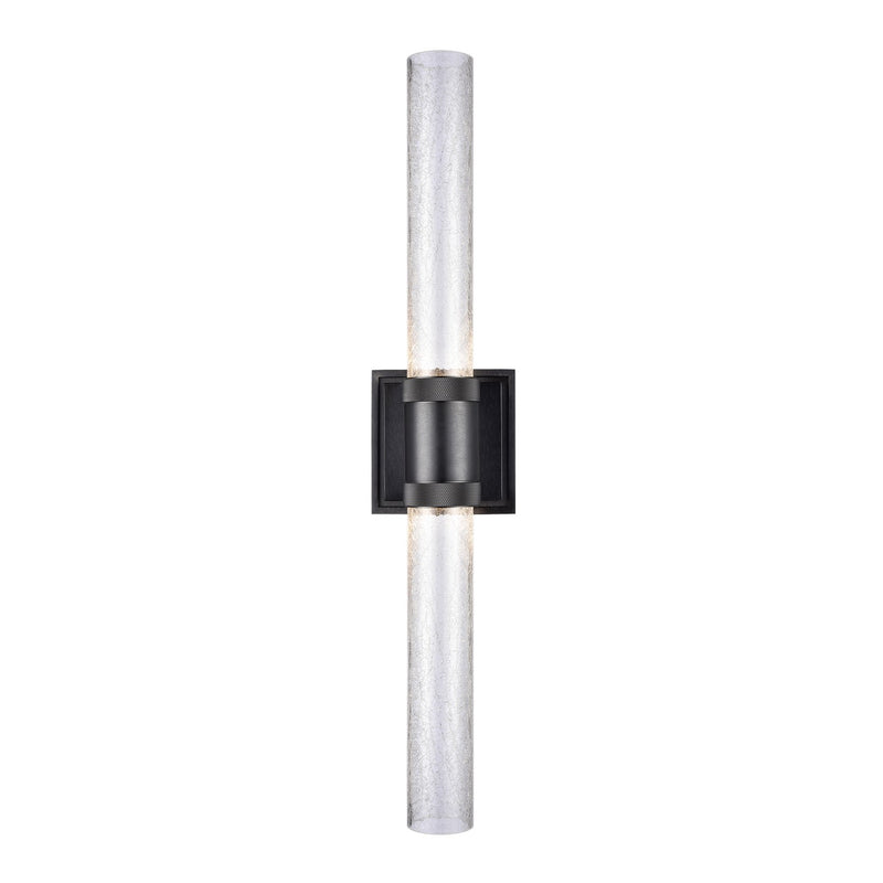 Zeev Lighting WS11716-LED-2-SBB-G5 LED Wall Sconce, Satin Brushed Black