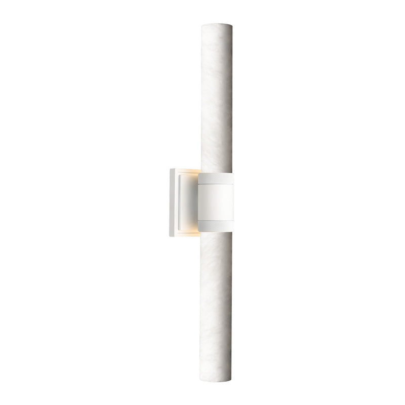 Zeev Lighting WS11751-E26-2-MW-G9 Two Light Wall Sconce, Matte White