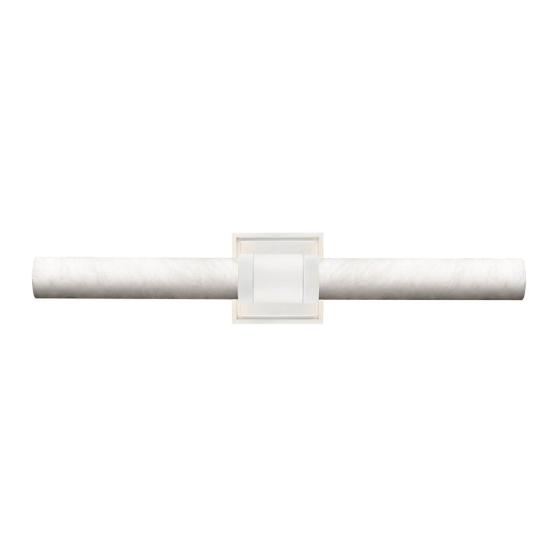 Zeev Lighting WS11751-E26-2-MW-G9 Two Light Wall Sconce, Matte White