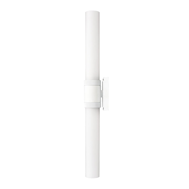 Zeev Lighting WS11751-E26-2-MW-G9 Two Light Wall Sconce, Matte White