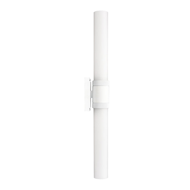 Zeev Lighting WS11751-E26-2-MW-G9 Two Light Wall Sconce, Matte White