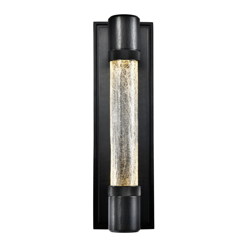 Zeev Lighting WS11724-LED-1-SBB-G5 LED Wall Sconce, Satin Brushed Black