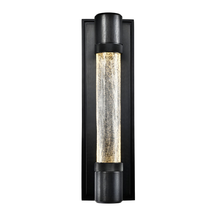 Zeev Lighting WS11724-LED-1-SBB-G5 LED Wall Sconce, Satin Brushed Black