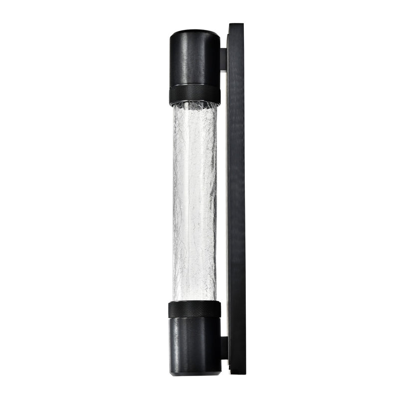 Zeev Lighting WS11724-LED-1-SBB-G5 LED Wall Sconce, Satin Brushed Black