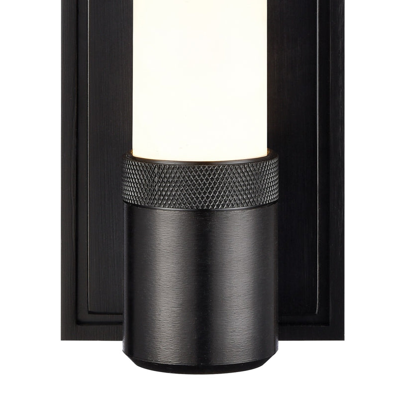 Zeev Lighting WS11724-LED-1-SBB-G9 LED Wall Sconce, Satin Brushed Black