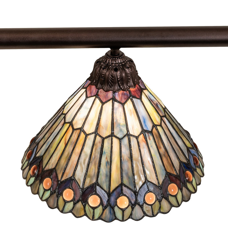 Meyda Tiffany 268382 Three Light Island Pendant, Mahogany Bronze