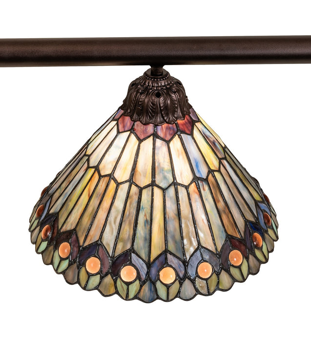 Meyda Tiffany 268382 Three Light Island Pendant, Mahogany Bronze