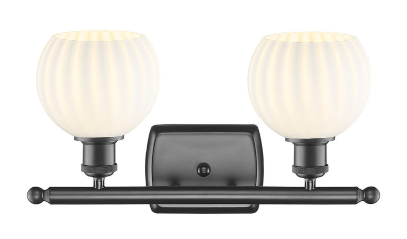 Innovations 516-2W-OB-G1217-6WV LED Bath Vanity, Oil Rubbed Bronze