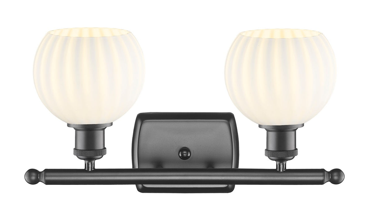 Innovations 516-2W-OB-G1217-6WV LED Bath Vanity, Oil Rubbed Bronze