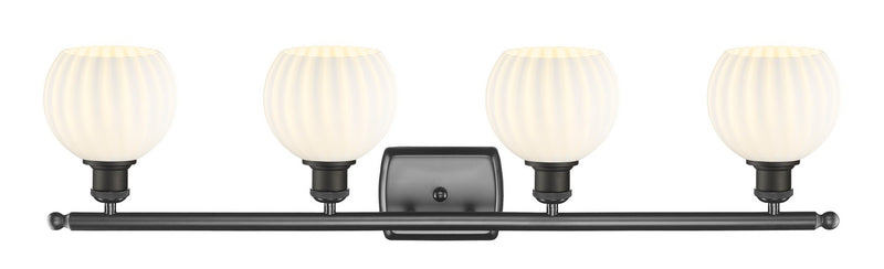 Innovations 516-4W-OB-G1217-6WV LED Bath Vanity, Oil Rubbed Bronze