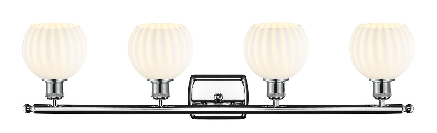 Innovations 516-4W-PC-G1217-6WV LED Bath Vanity, Polished Chrome