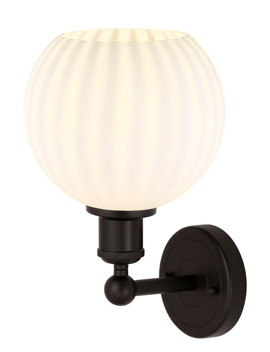 Innovations 616-1W-OB-G1217-8WV LED Wall Sconce, Oil Rubbed Bronze
