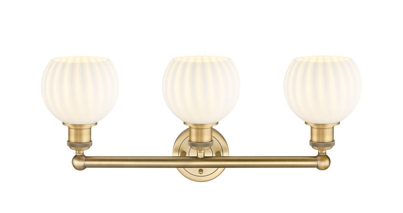 Innovations 616-3W-BB-G1217-6WV LED Bath Vanity, Brushed Brass