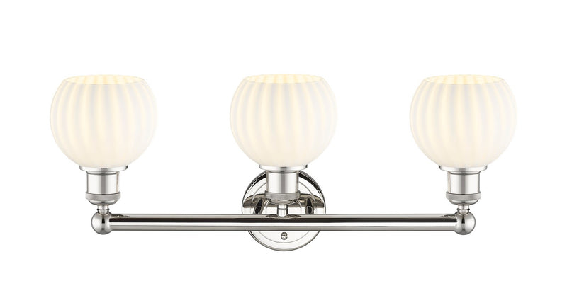 Innovations 616-3W-PN-G1217-6WV LED Bath Vanity, Polished Nickel