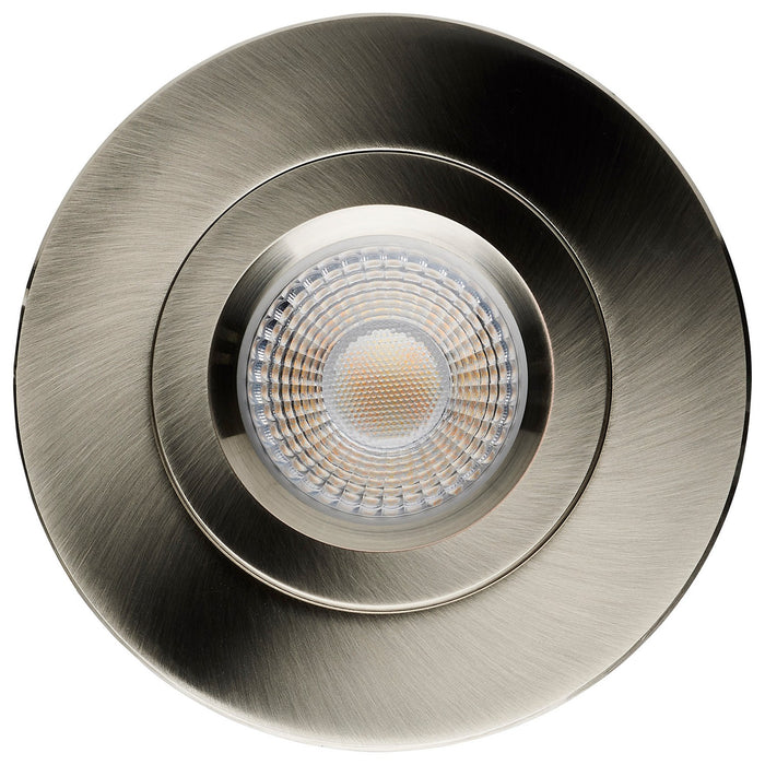 Satco S11620R1 LED Downlight, Brushed Nickel