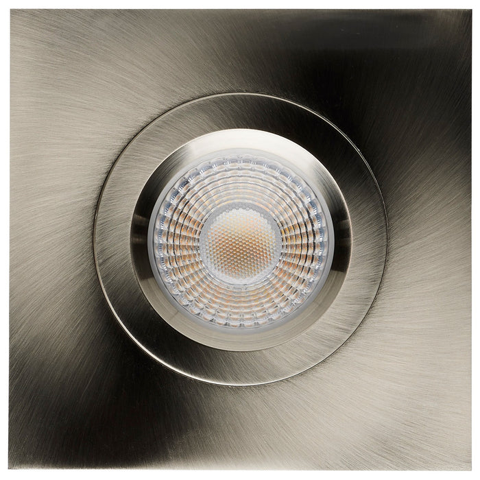 Satco S11623R1 LED Downlight, Brushed Nickel