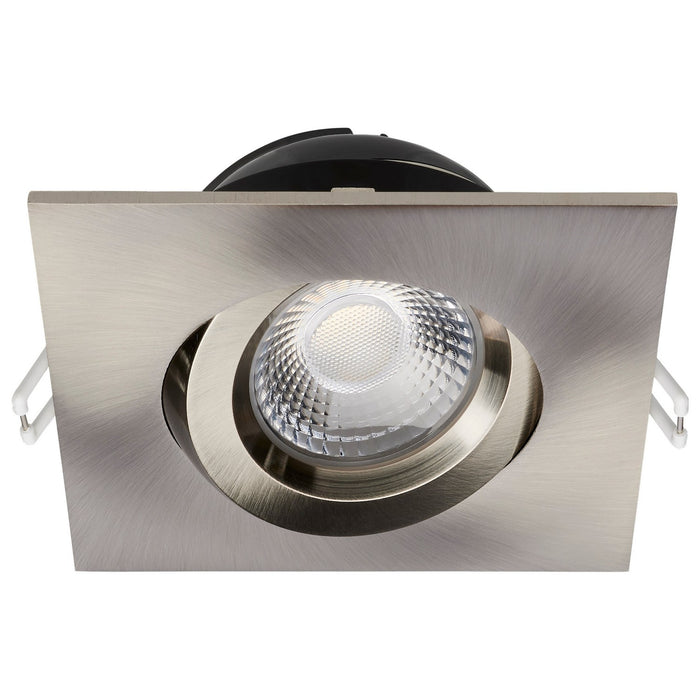 Satco S11623R1 LED Downlight, Brushed Nickel