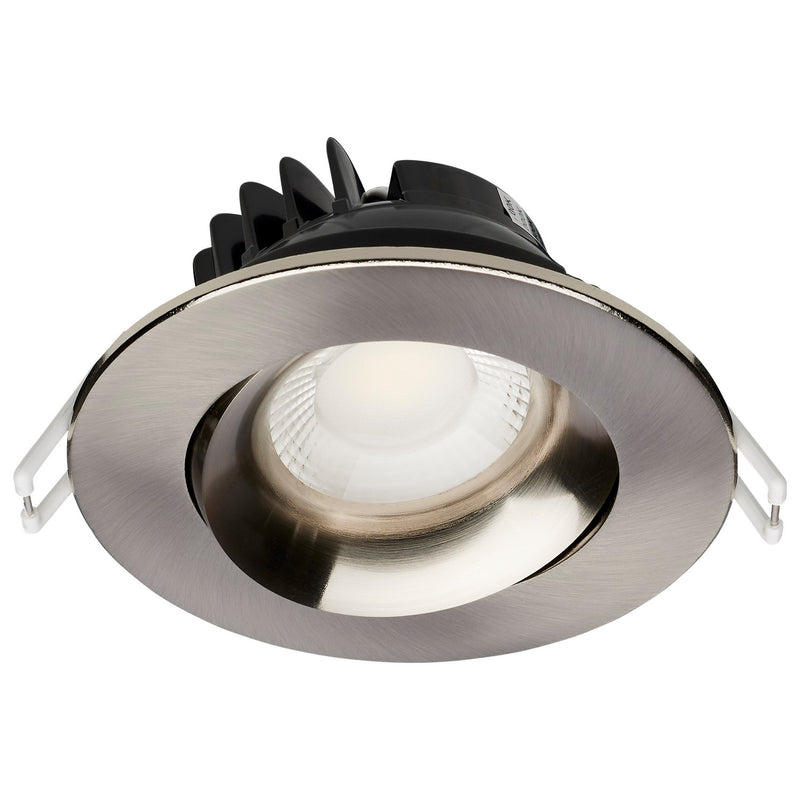 Satco S11626R1 LED Downlight, Brushed Nickel