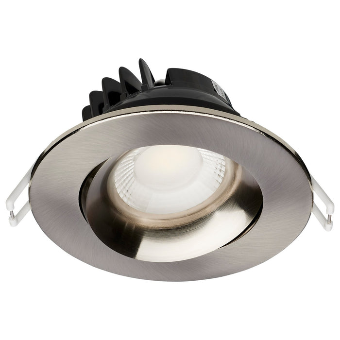Satco S11626R1 LED Downlight, Brushed Nickel