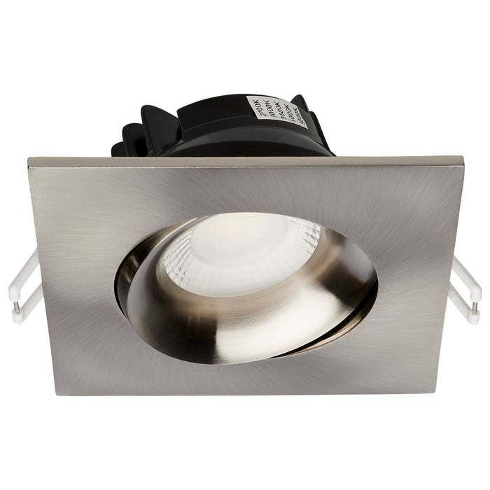 Satco S11629R1 LED Downlight, Brushed Nickel
