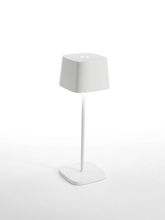 Zafferano LD0870B4 LED Table Lamp, White