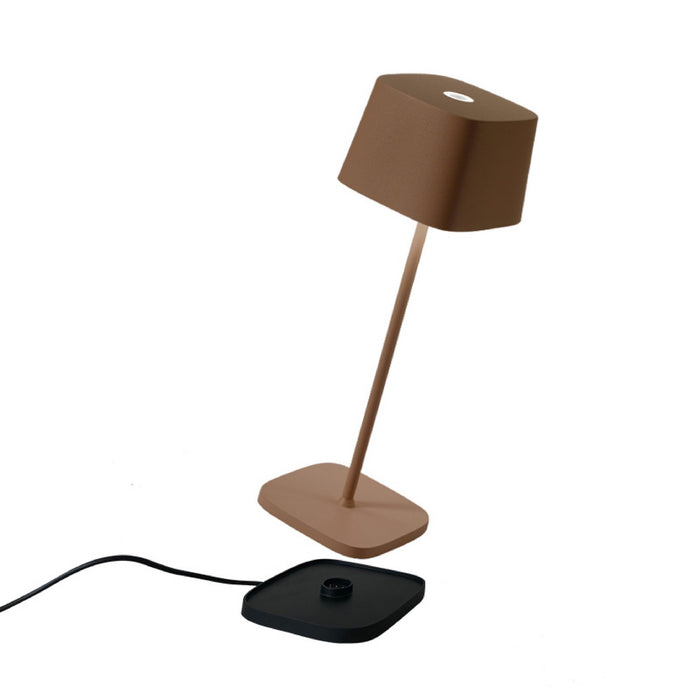 Zafferano LD0870R4 LED Table Lamp, Rust