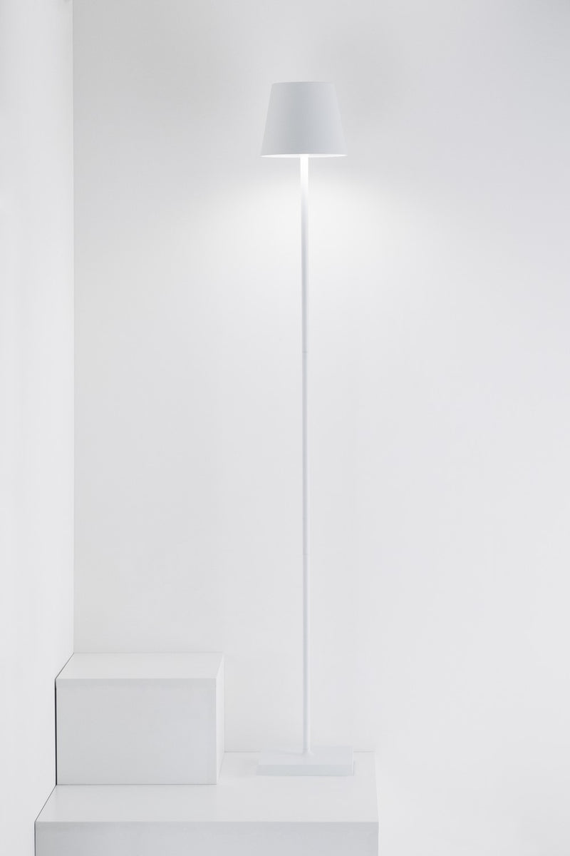 Zafferano LD0390B4 LED Floor Lamp, White