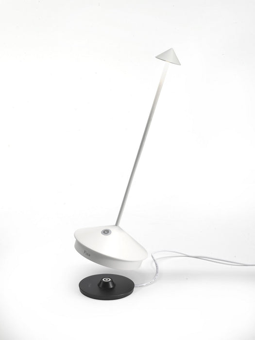 Zafferano LD0650B4 LED Table Lamp, White