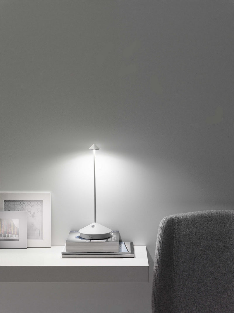 Zafferano LD0650B4 LED Table Lamp, White