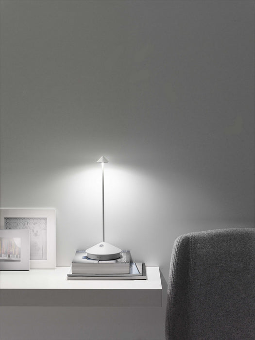 Zafferano LD0650B4 LED Table Lamp, White