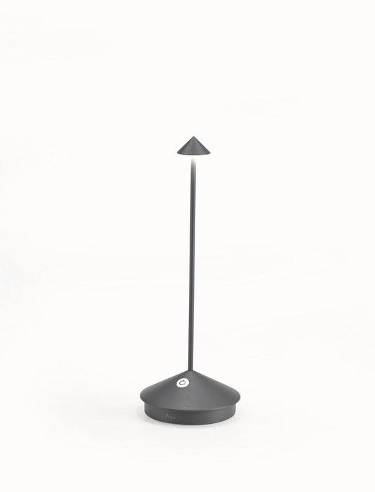 Zafferano LD0650N4 LED Table Lamp, Dark grey