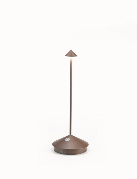 Zafferano LD0650R4 LED Table Lamp, Rust
