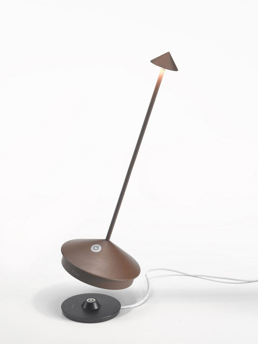 Zafferano LD0650R4 LED Table Lamp, Rust