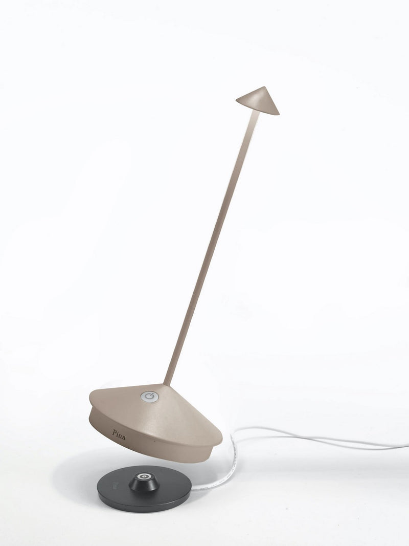 Zafferano LD0650S4 LED Table Lamp, Sand