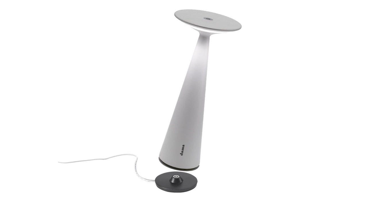 Zafferano LD0610B3 LED Table Lamp, White